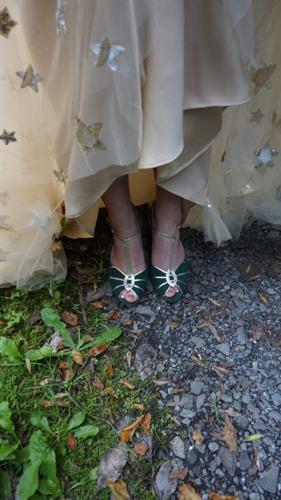 Rachel Simpson bridal shoes